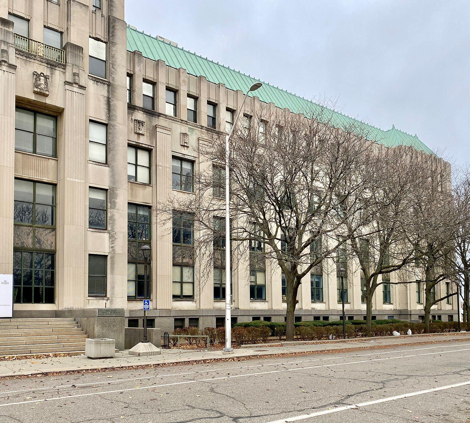 Kresge Administration Building, 2nd Avenue, Cass Park, Midtown, Detroit, MI 53013272934