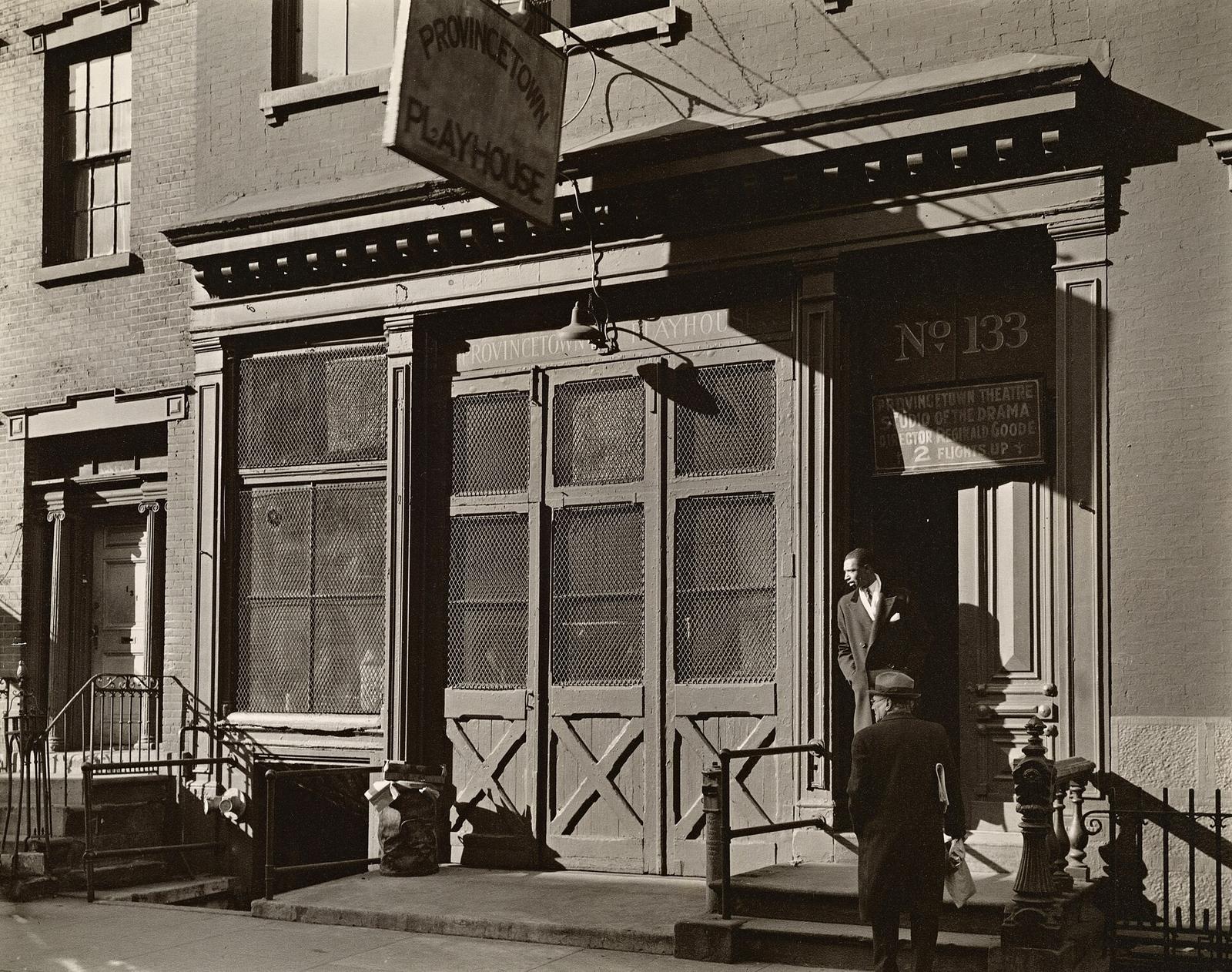 Provincetown Playhouse, 133 MacDougal Street, Manhattan (NYPL b13668355 482856)