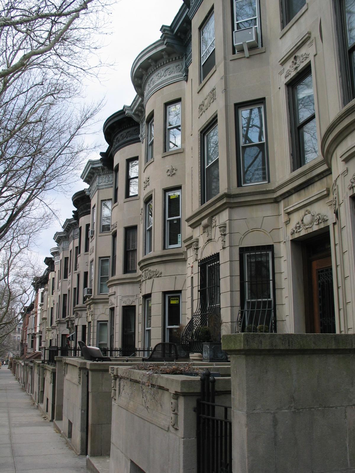 Park Slope Victorian Buildings