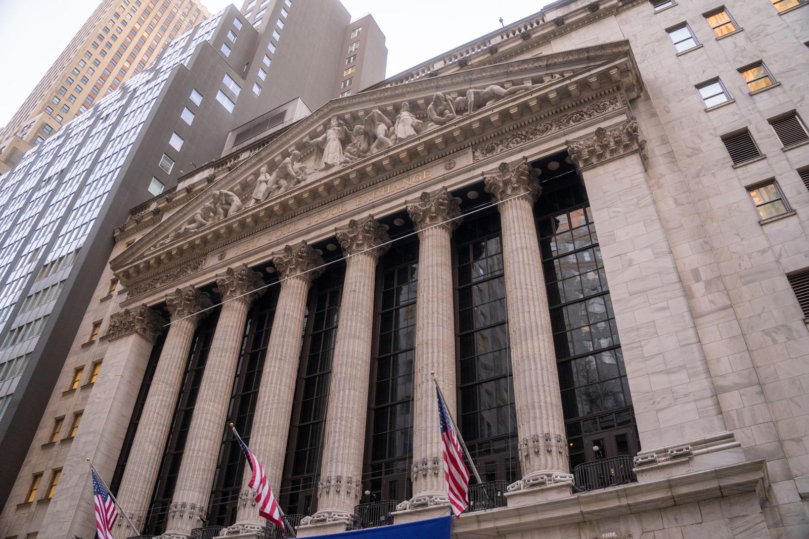 New York Stock Exchange Building Facade