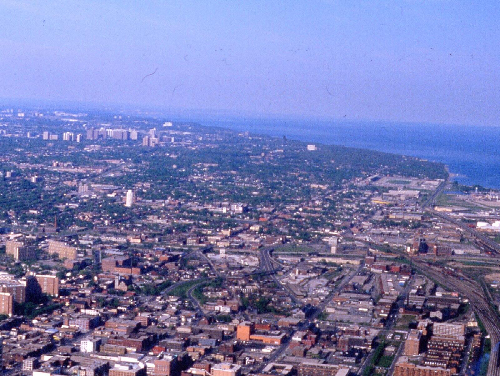 Toronto looking east 1984